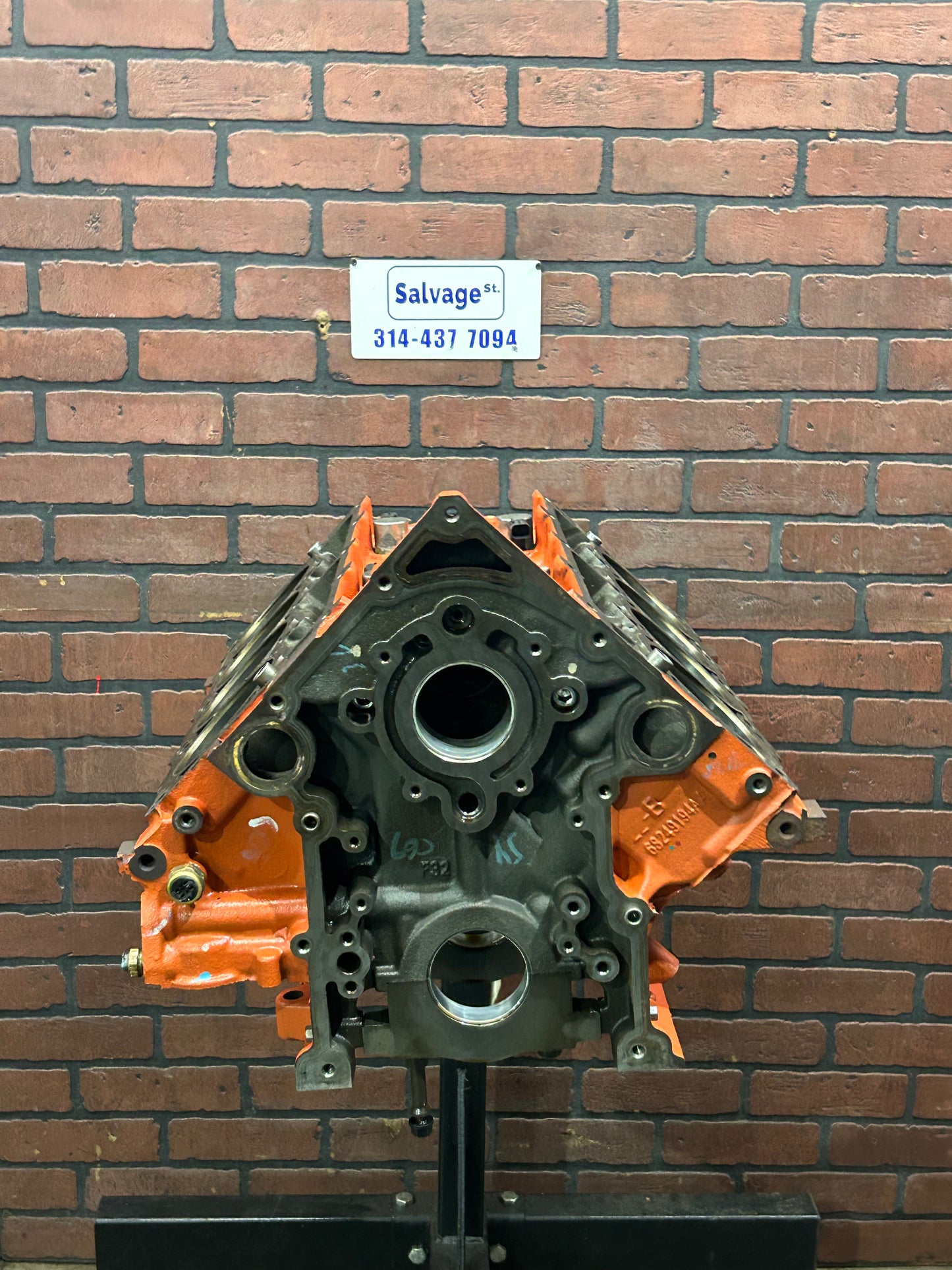 15-23 Dodge Challenger Charger 6.4L BGE HEMI V8 Bare Engine Block 68249194AA 55K