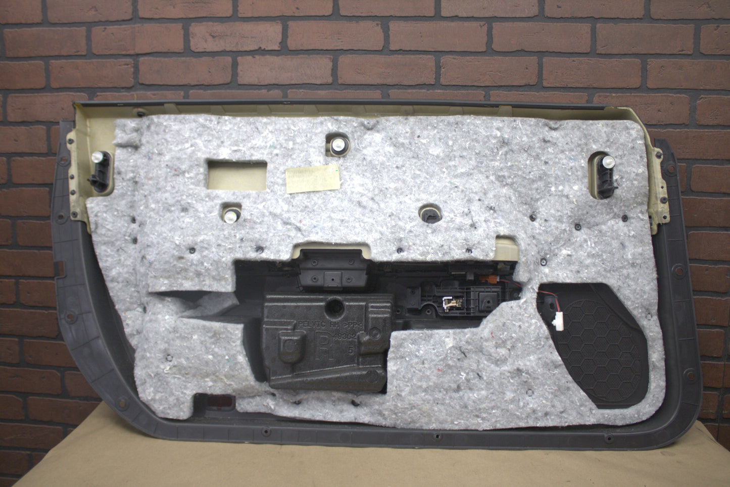 2008-2014 Dodge Challenger Front Passenger Right Side Interior Door Panel Black