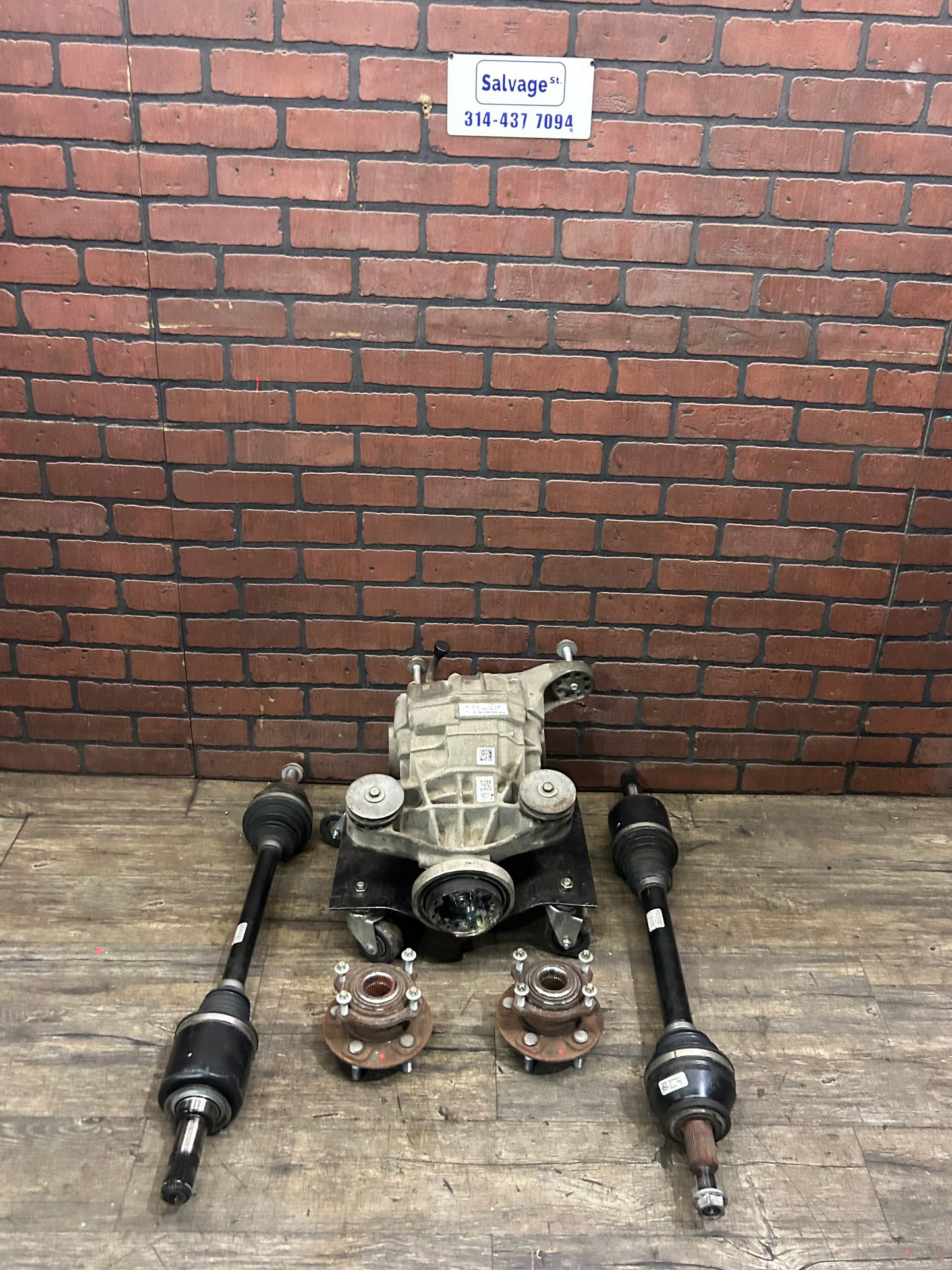 15-23 Charger Challenger Scat Pack OEM Rear Differential 3.09 LSD Swap Kit 55k