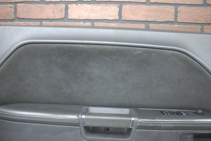 2008-2014 Dodge Challenger Front Driver Left Side Interior Door Panel Black OEM