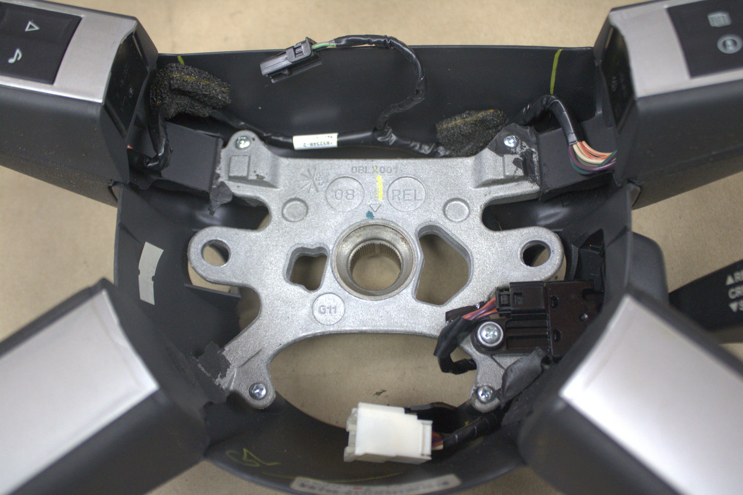 2008–2010 Dodge Challenger Charger Steering Wheel Assembly OEM 1FT121DVAC