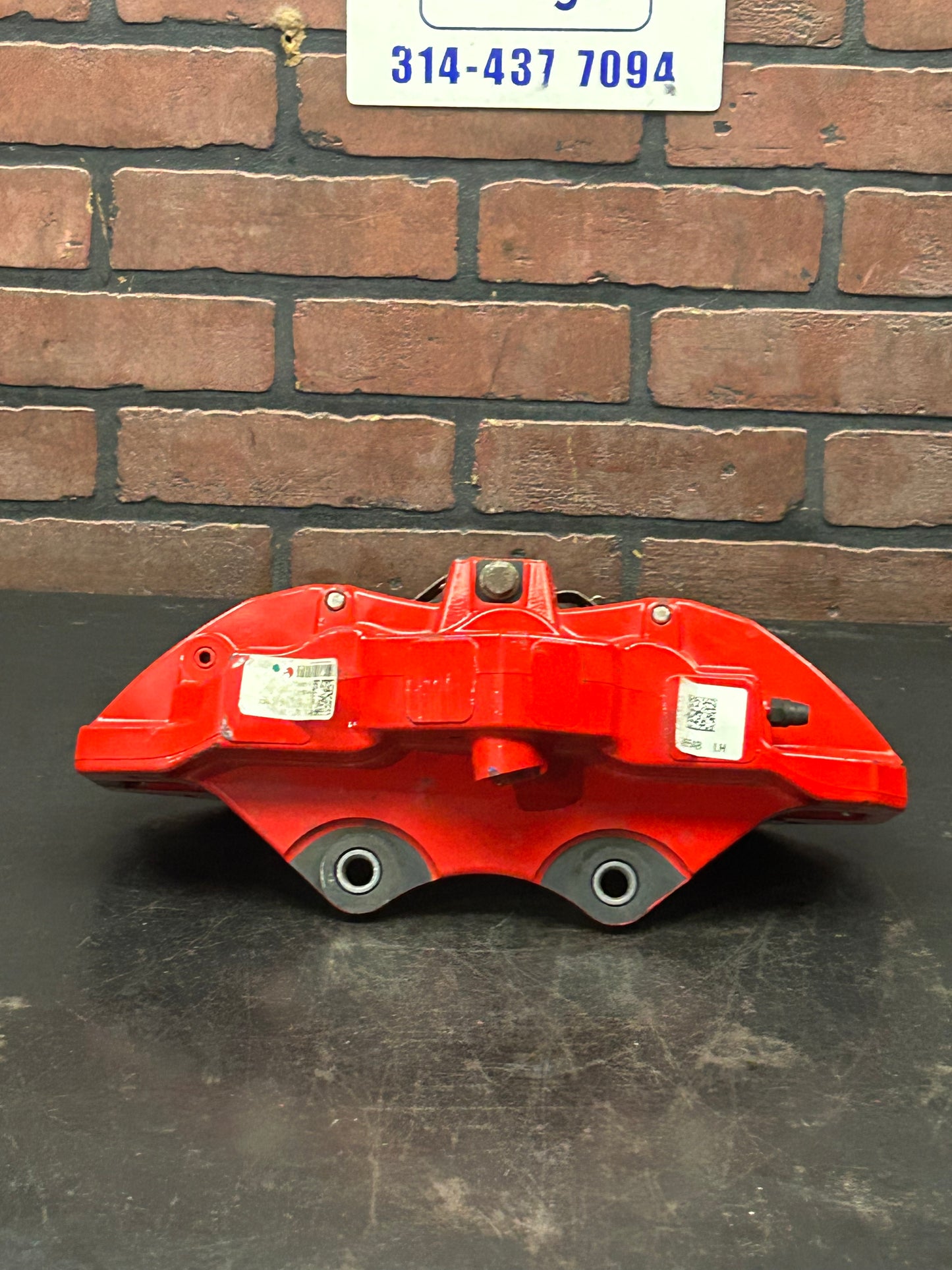 2021-2023 Dodge Charger Challenger Left Driver 6-Piston Brembo Brake Caliper Red