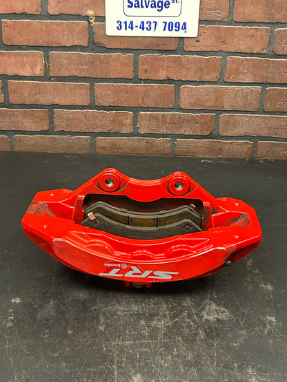 2021-2023 Dodge Charger Challenger Left Driver 6-Piston Brembo Brake Caliper Red