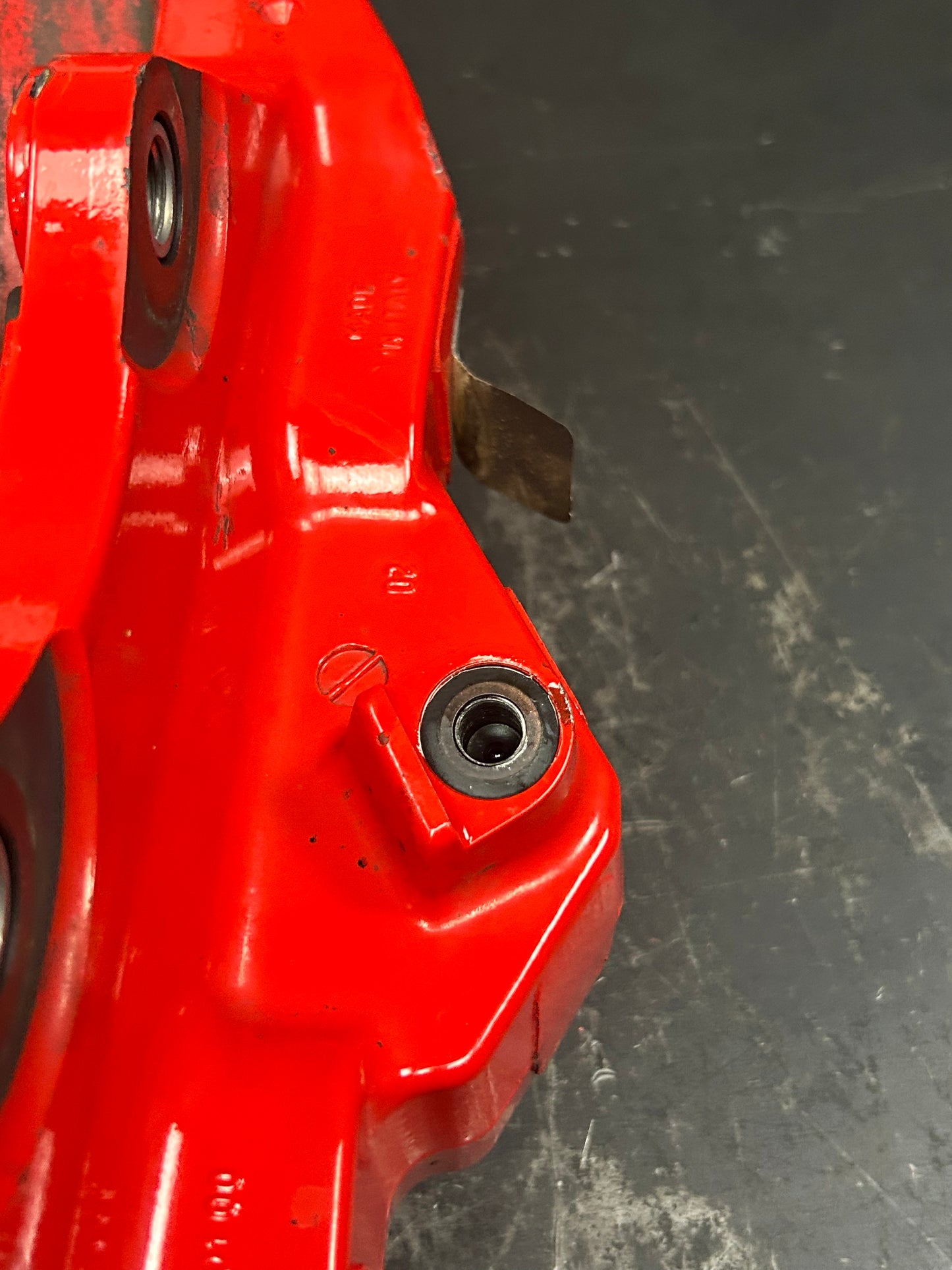 2021-2023 Dodge Charger Challenger Left Driver 6-Piston Brembo Brake Caliper Red