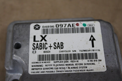 08-10 DODGE CHARGER 300 OEM OCCUPANT RESTRAINT CONTROL MODULE
