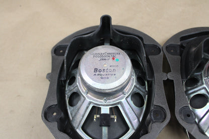 05-14 Dodge Challenger SRT8 Boston Acoustics Speaker Set of 6 Front Rear Tweeter