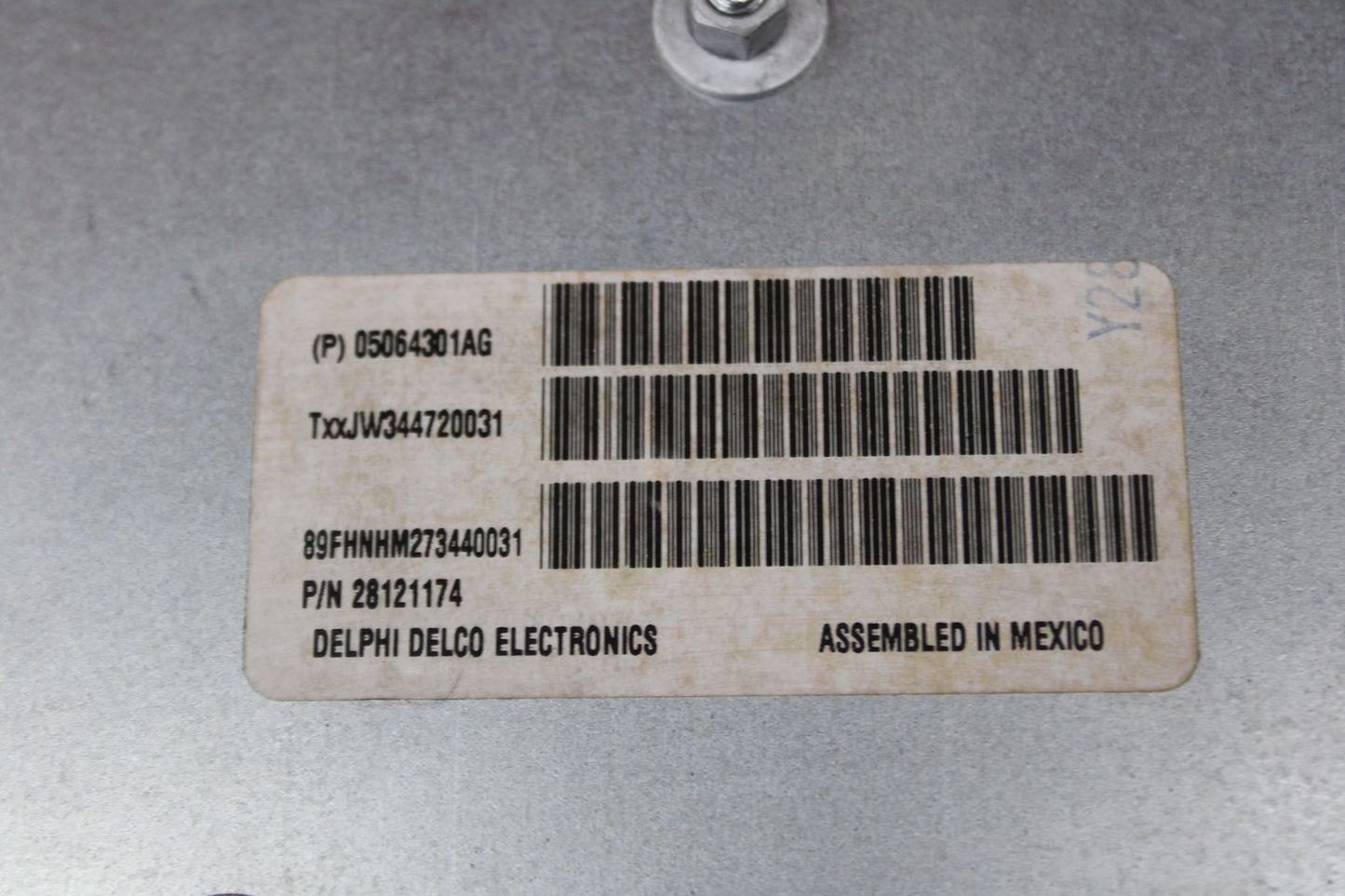 08-10 JEEP DODGE CHRYSLER SATELLITE RECEIVER RADIO MODULE 05064281AG