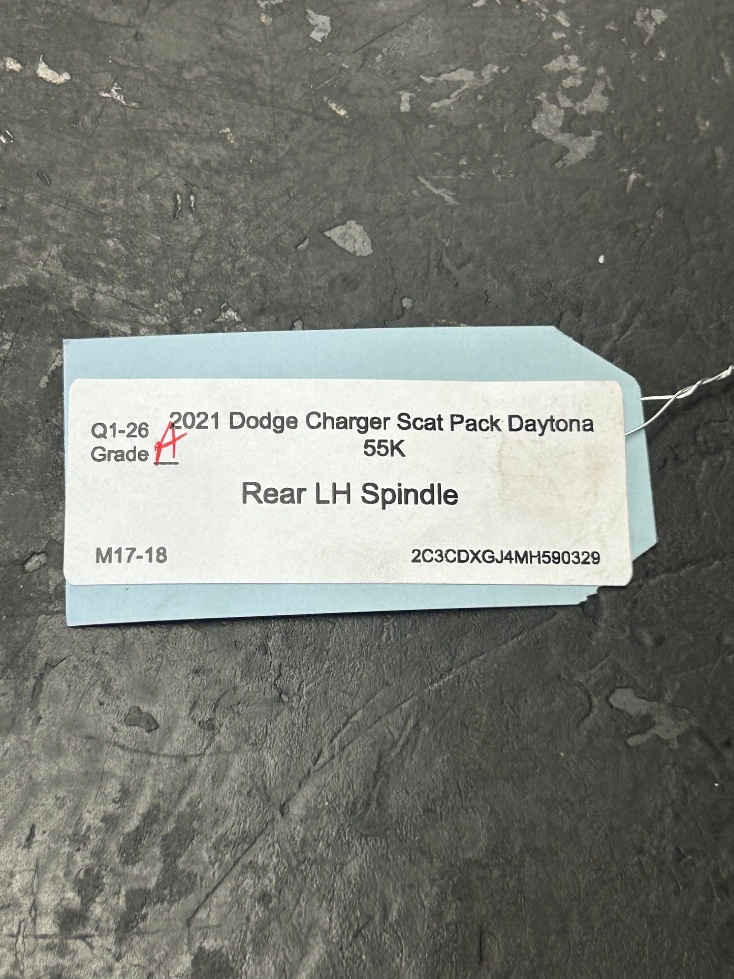 15-23 Dodge Charger Challenger 392 Scat SRT Rear Driver LH Spindle Knuckle OEM