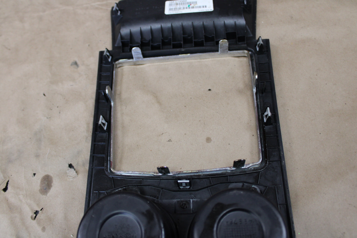 2008-2009 CHARGER 300 OEM CENTER CONSOLE CUPHOLDER COVER TRIM PANEL