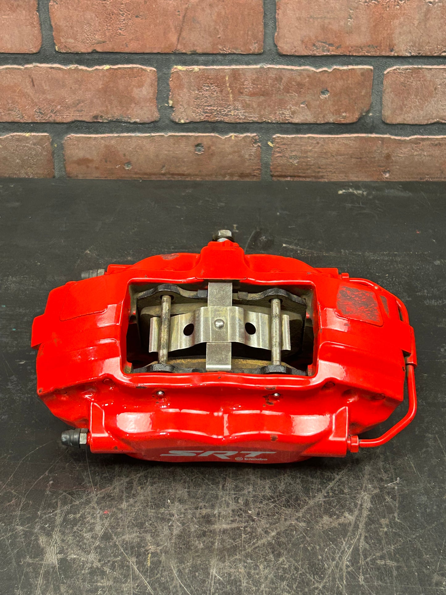 15-23 DODGE CHARGER CHALLENGER OEM REAR BREMBO BRAKE CALIPER SET W/ ROTOR