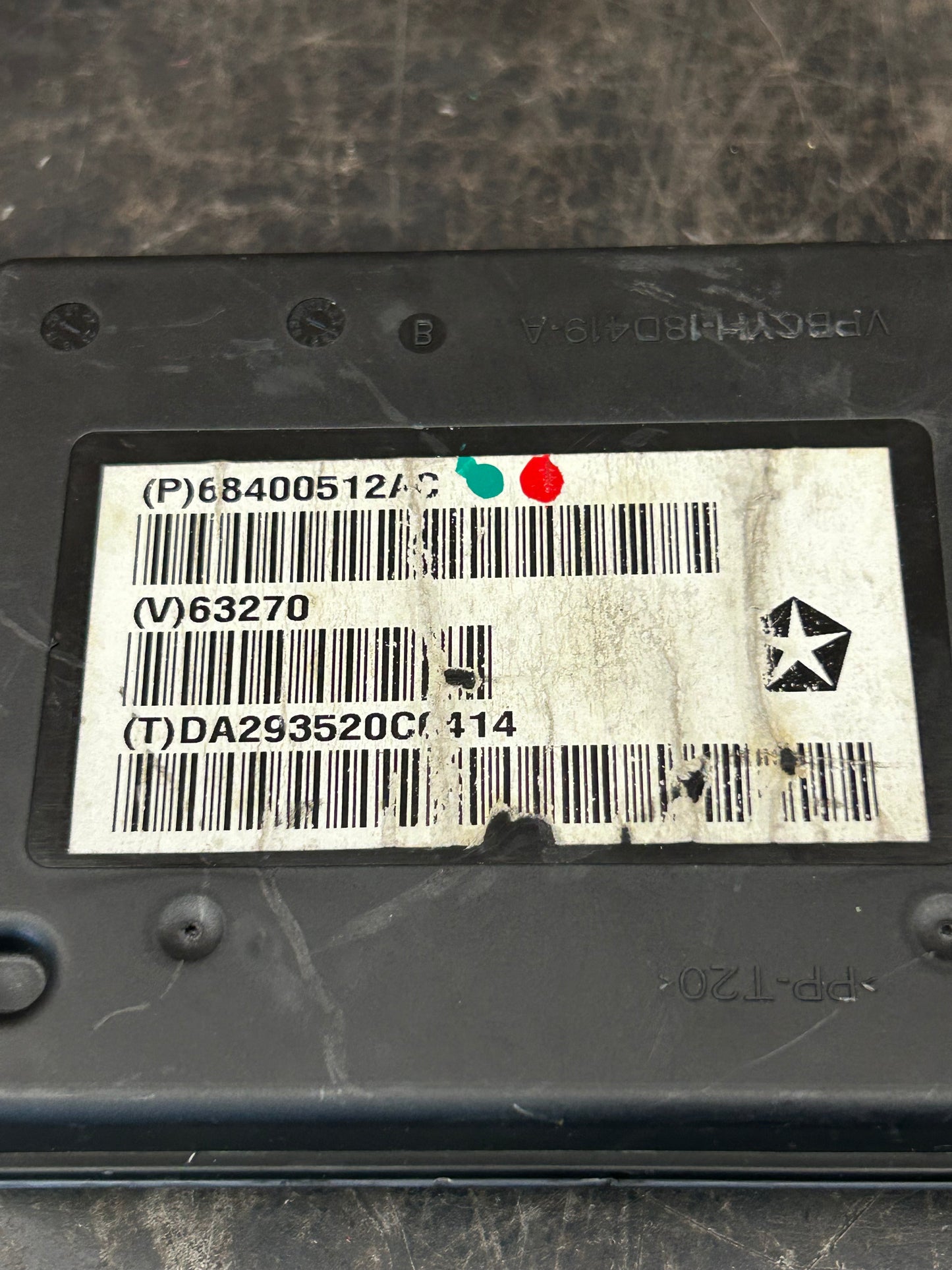 2019-2023 CHALLENGER CHARGER 300 OEM AIR TEMPERATURE HVAC CONTROL MODULE