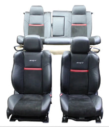2008-2014 Dodge Challenger SRT8 Full Complete Front Rear Seat Set Leather OEM