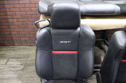 2008-2014 Dodge Challenger SRT8 Full Complete Front Rear Seat Set Leather OEM