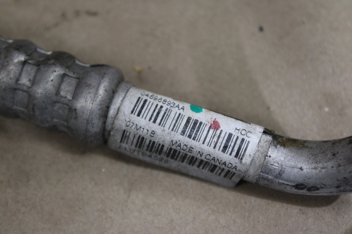 05-10 CHARGER CHALLENGER 300 A/C AIR CONDITIONING HOSE PIPE LINE SET OEM