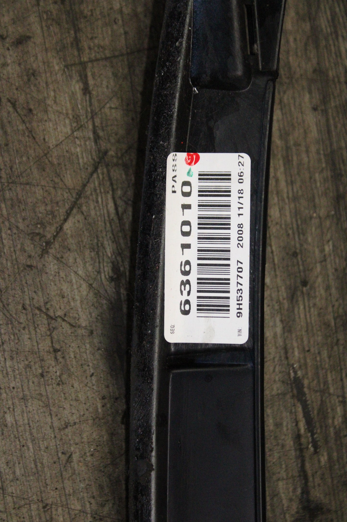 09 2009 DODGE CHALLENGER SRT8 DASH BOARD INSTRUMENT PANEL BLACK LEATHER OEM