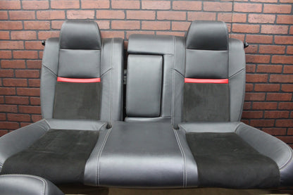 2008-2014 Dodge Challenger SRT8 Full Complete Front Rear Seat Set Leather OEM