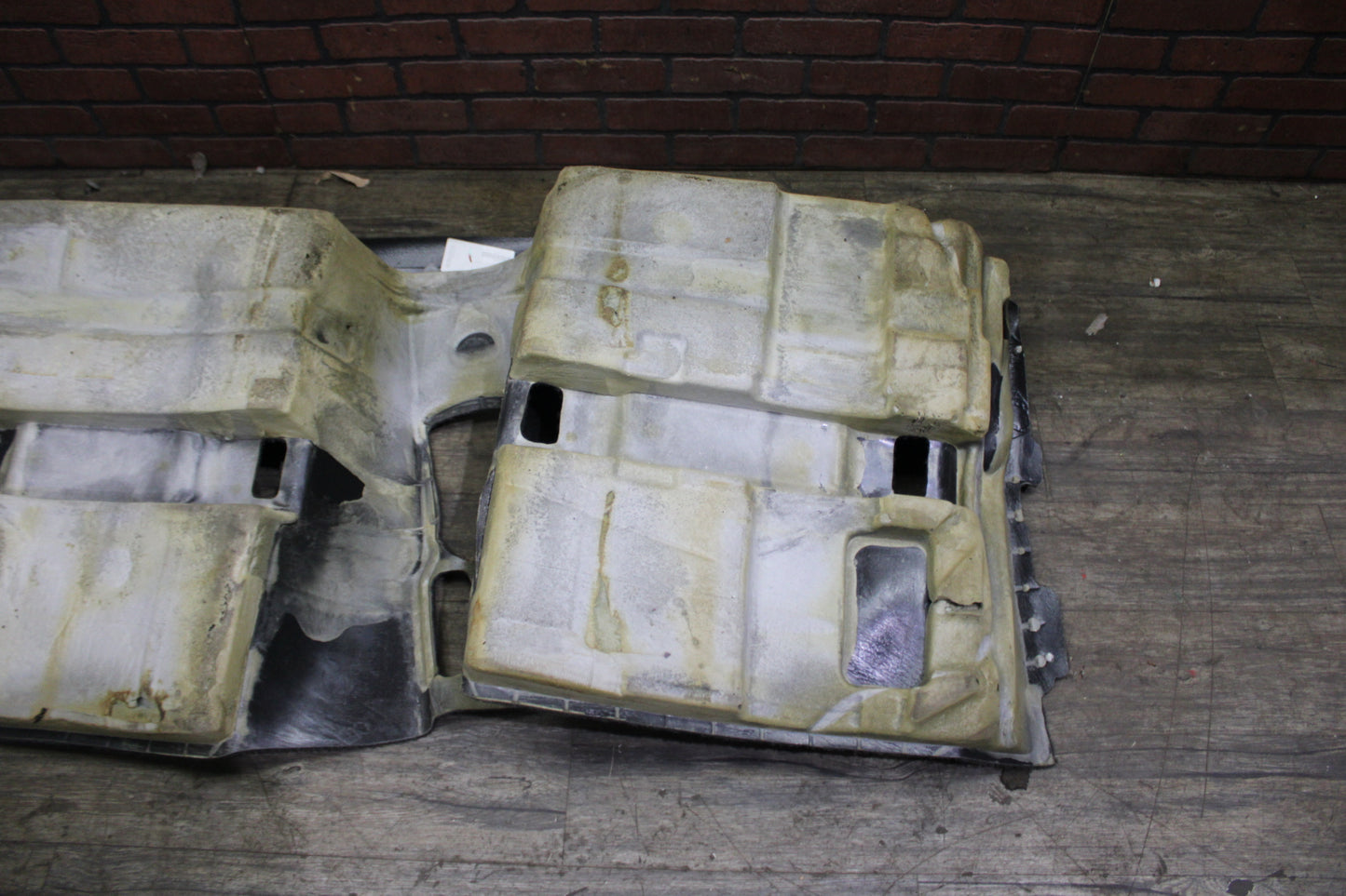 11-14 Dodge Challenger SRT8 Manual Rear Floor Console Carpet Panel 1QR29XDVAB
