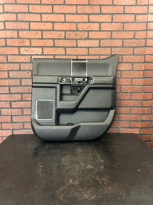 15 FORD F150 PLATINUM CREW INTERIOR DOOR TRIM PANEL REAR RIGHT PASSENGER BLACK