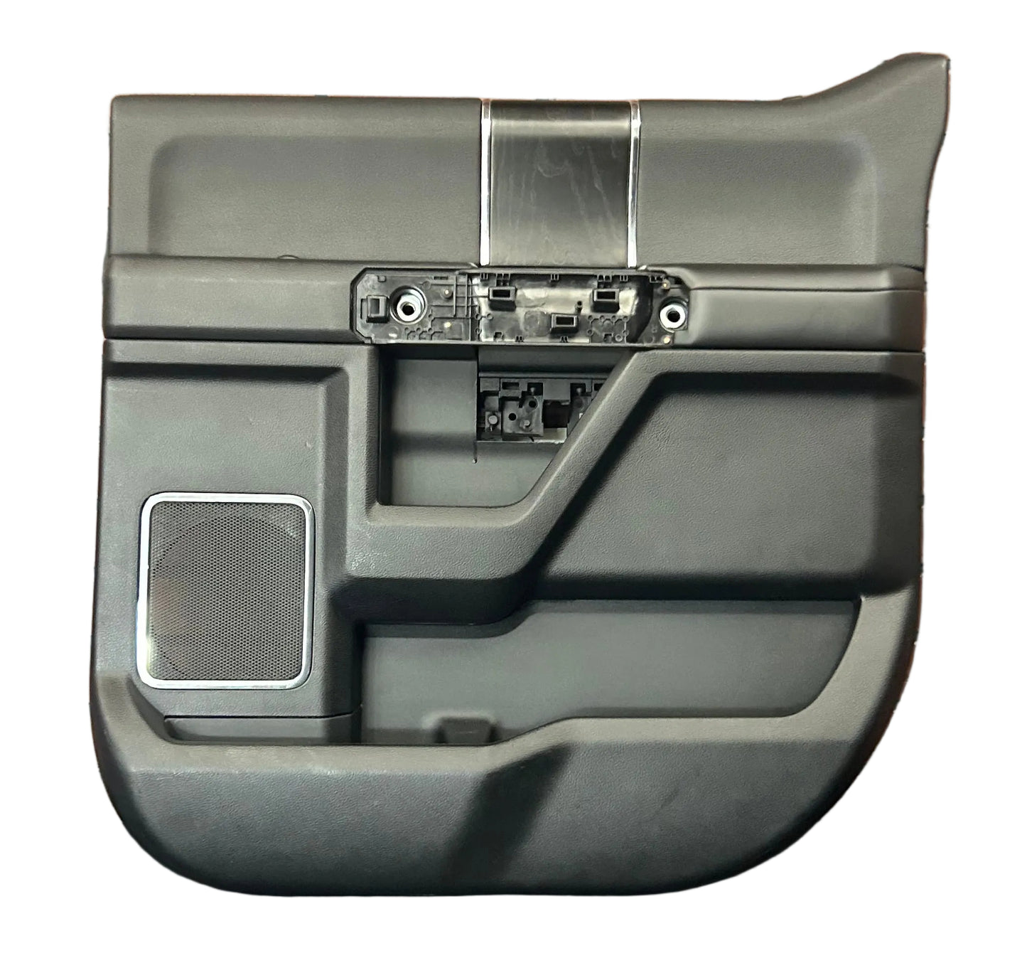 15 FORD F150 PLATINUM CREW INTERIOR DOOR TRIM PANEL REAR RIGHT PASSENGER BLACK