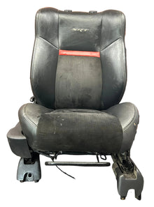 08-10 DODGE CHALLENGER SRT POWER HEATED SEAT FRONT PASSENGER RH BLACK LEATHER