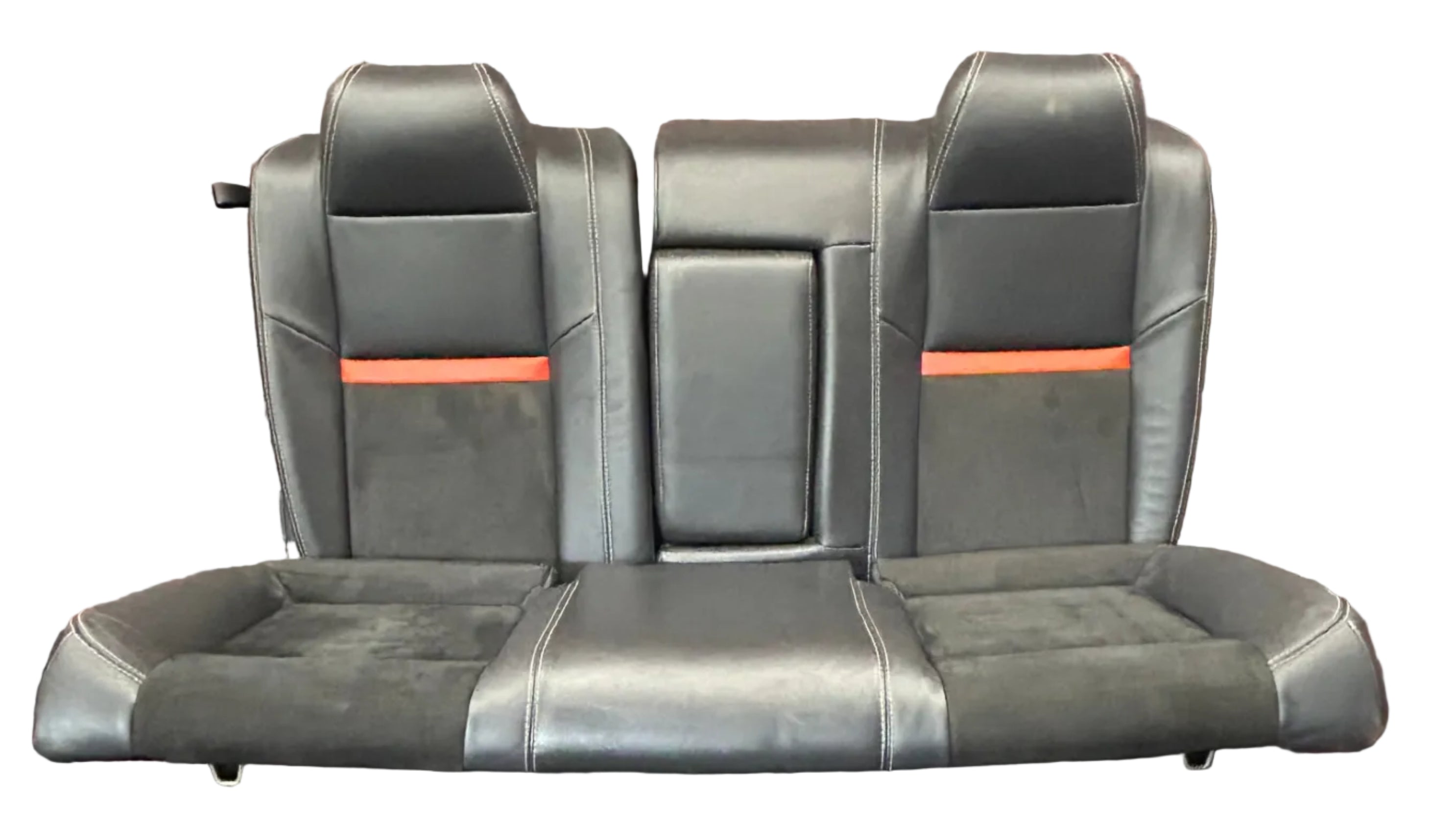 2008-2010 Dodge Challenger SRT8 Rear Interior Seat Assembly OEM Black Leather