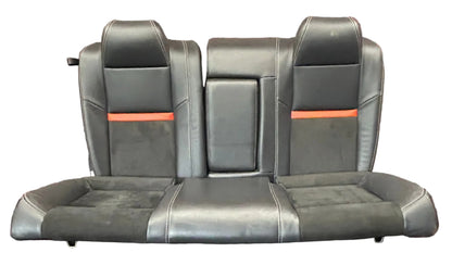 2008-2010 Dodge Challenger SRT8 Rear Interior Seat Assembly OEM Black Leather