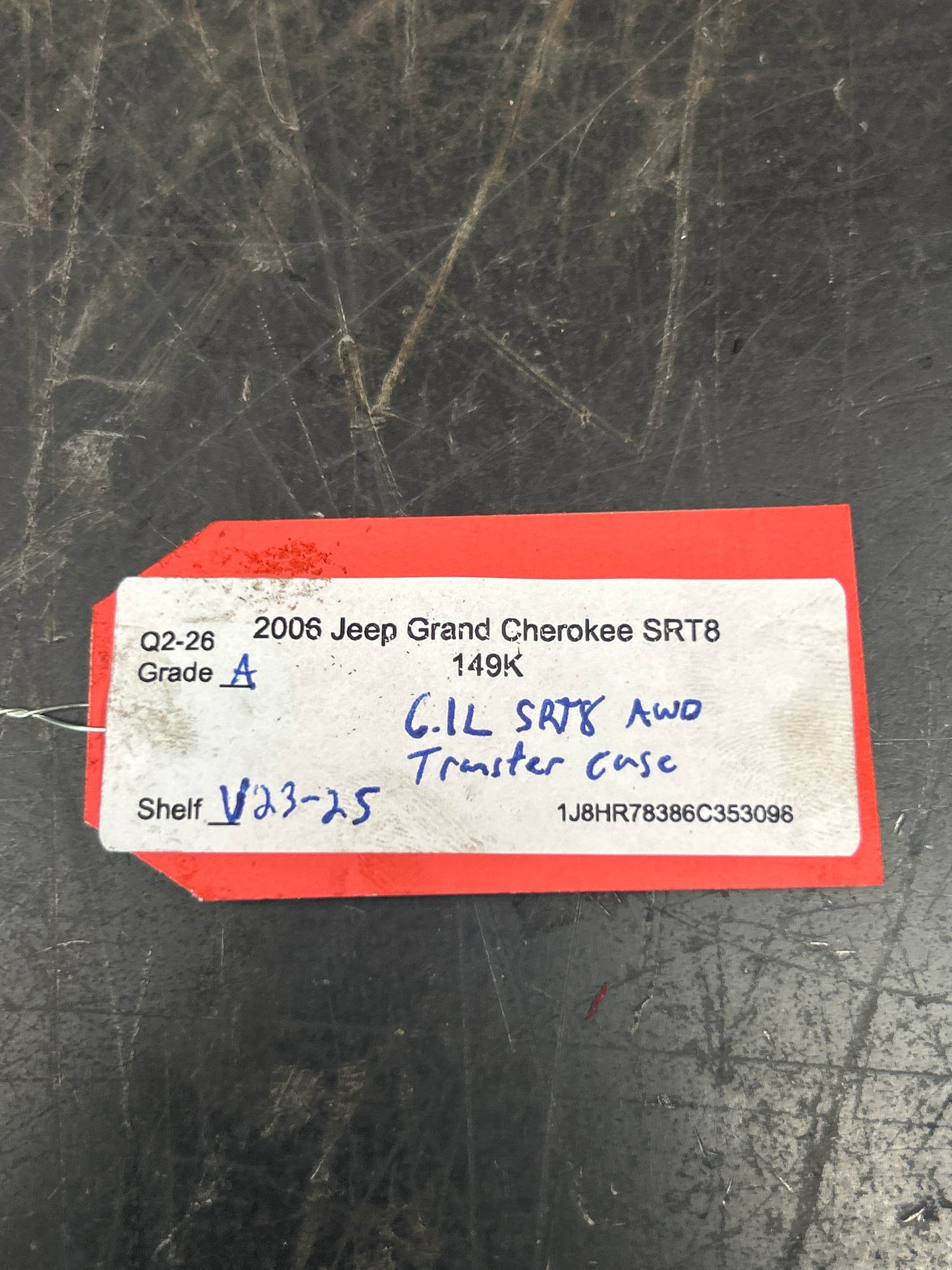 2006 - 2010 JEEP GRAND CHEROKEE SRT8 6.1L OEM 4X4 DRIVE TRAIN TRANSFER CASE 149K