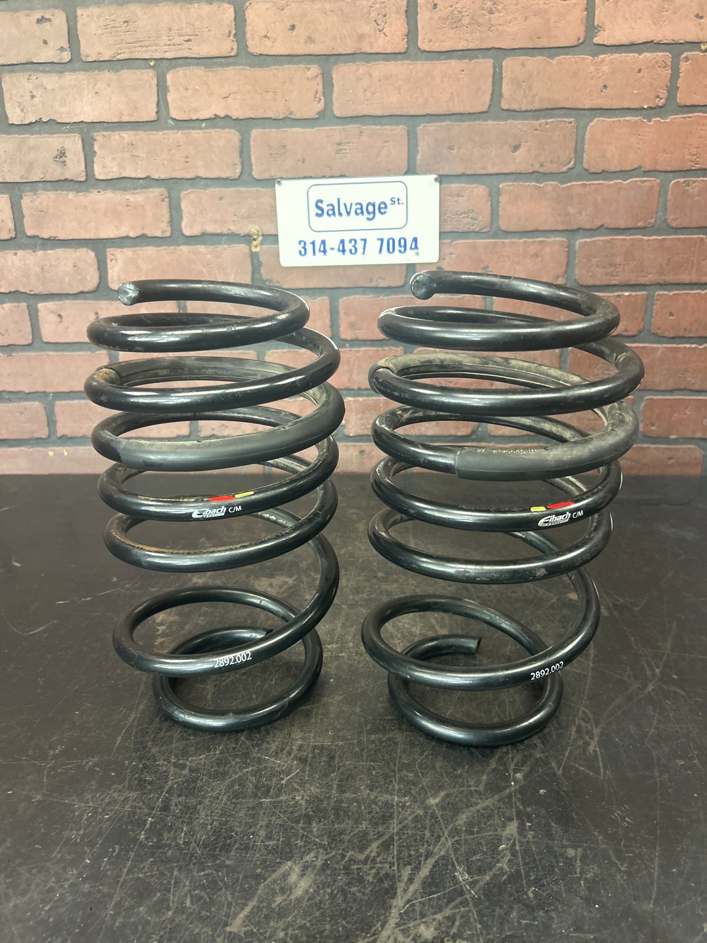 05-10 JEEP GRAND CHEROKEE WK1 SRT8 REAR SUSPENSION EIBACH LOWERING COIL SPRINGS