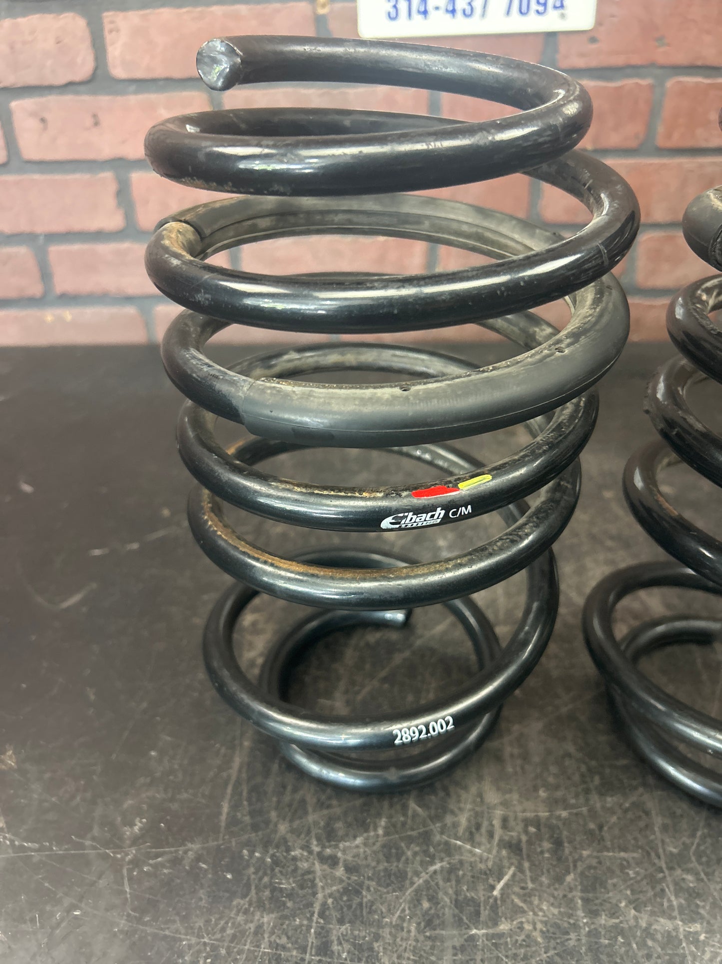 05-10 JEEP GRAND CHEROKEE WK1 SRT8 REAR SUSPENSION EIBACH LOWERING COIL SPRINGS