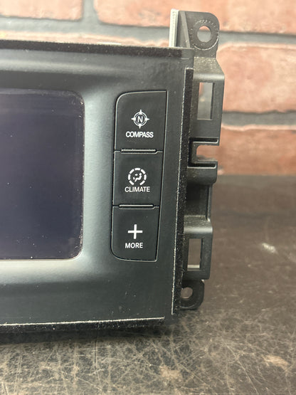 2015 2016 Jeep Grand Cherokee OEM VP2 5" Touch Screen AM FM SAT Radio Receiver