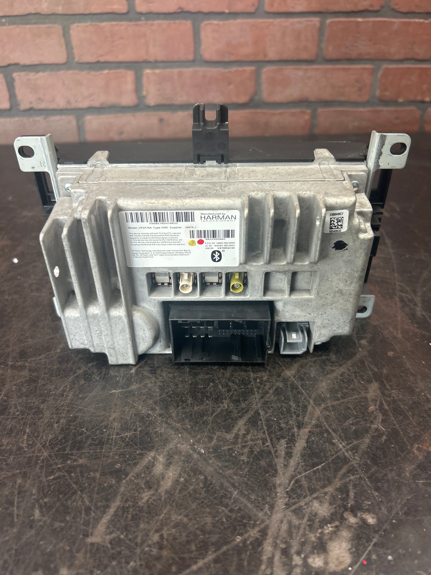 2015 2016 Jeep Grand Cherokee OEM VP2 5" Touch Screen AM FM SAT Radio Receiver