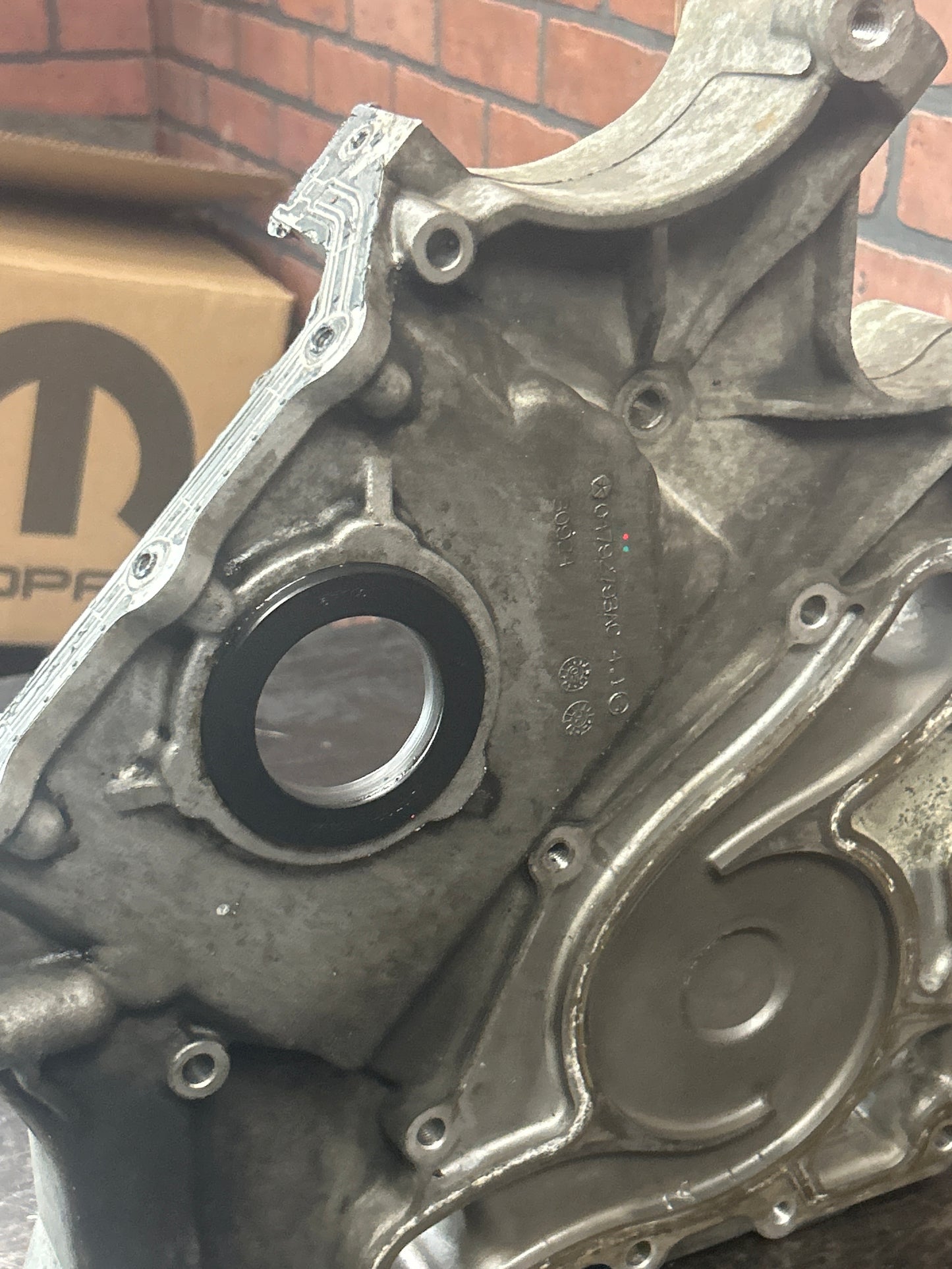 2005-2010 Chrysler Jeep Dodge 6.1 Hemi Engine Timing Cover 04792795AD OEM