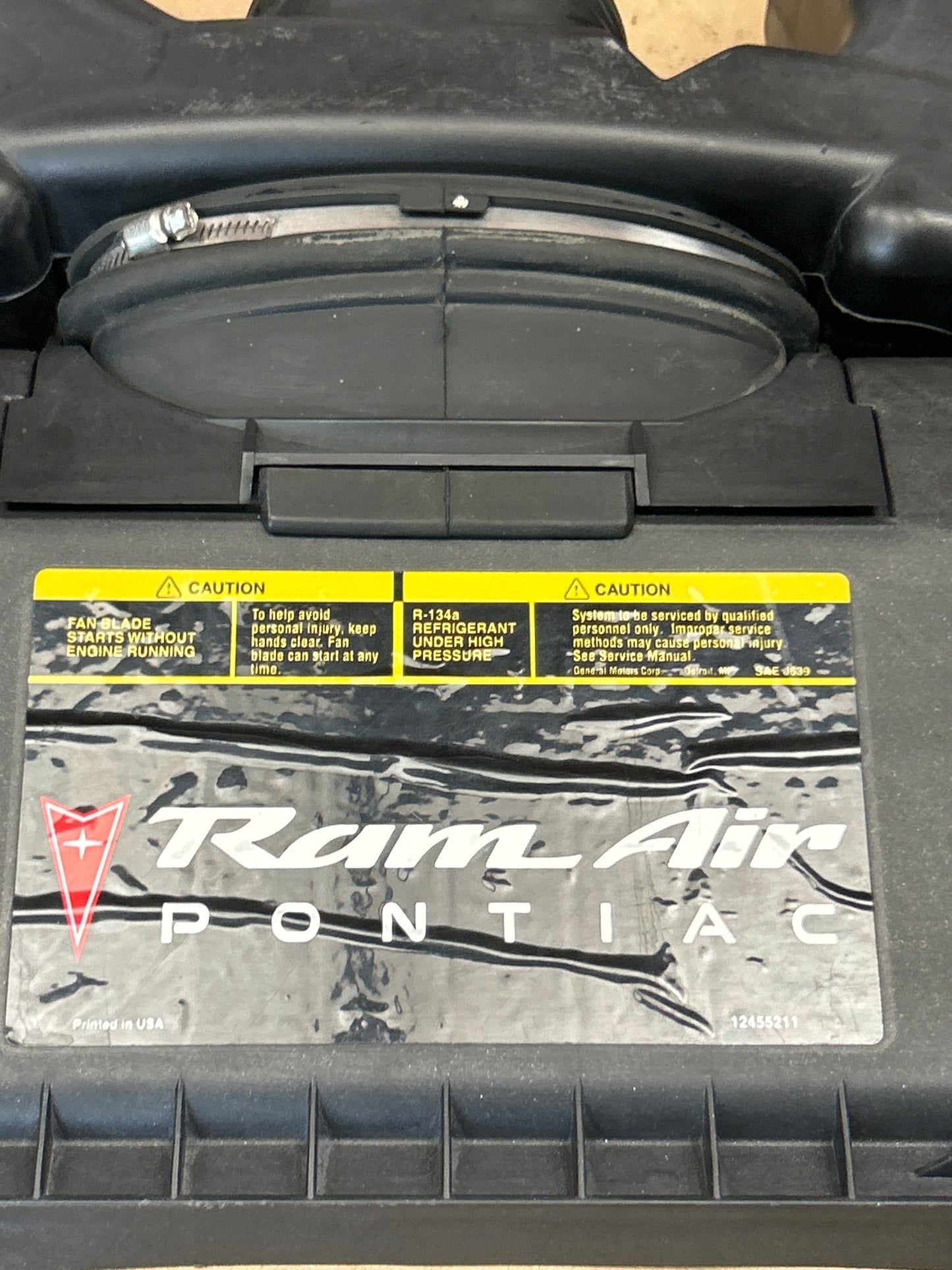 1998-2002 Camaro Pontiac Firebird Air Cleaner Cover Housing Duct Intake