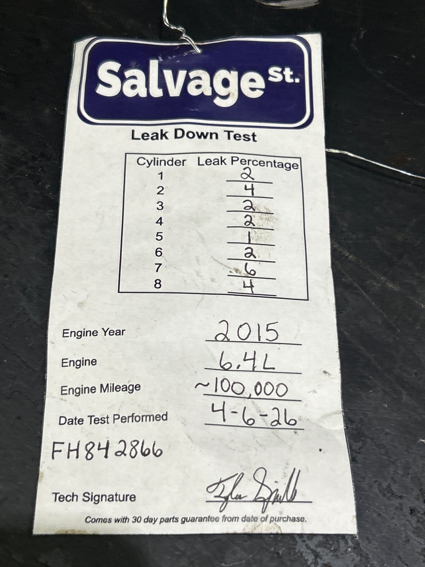 OEM Challenger Charger Scat Pack 6.4L Hemi BGE Engine Long Block