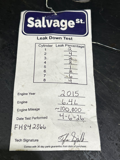 OEM Challenger Charger Scat Pack 6.4L Hemi BGE Engine Long Block