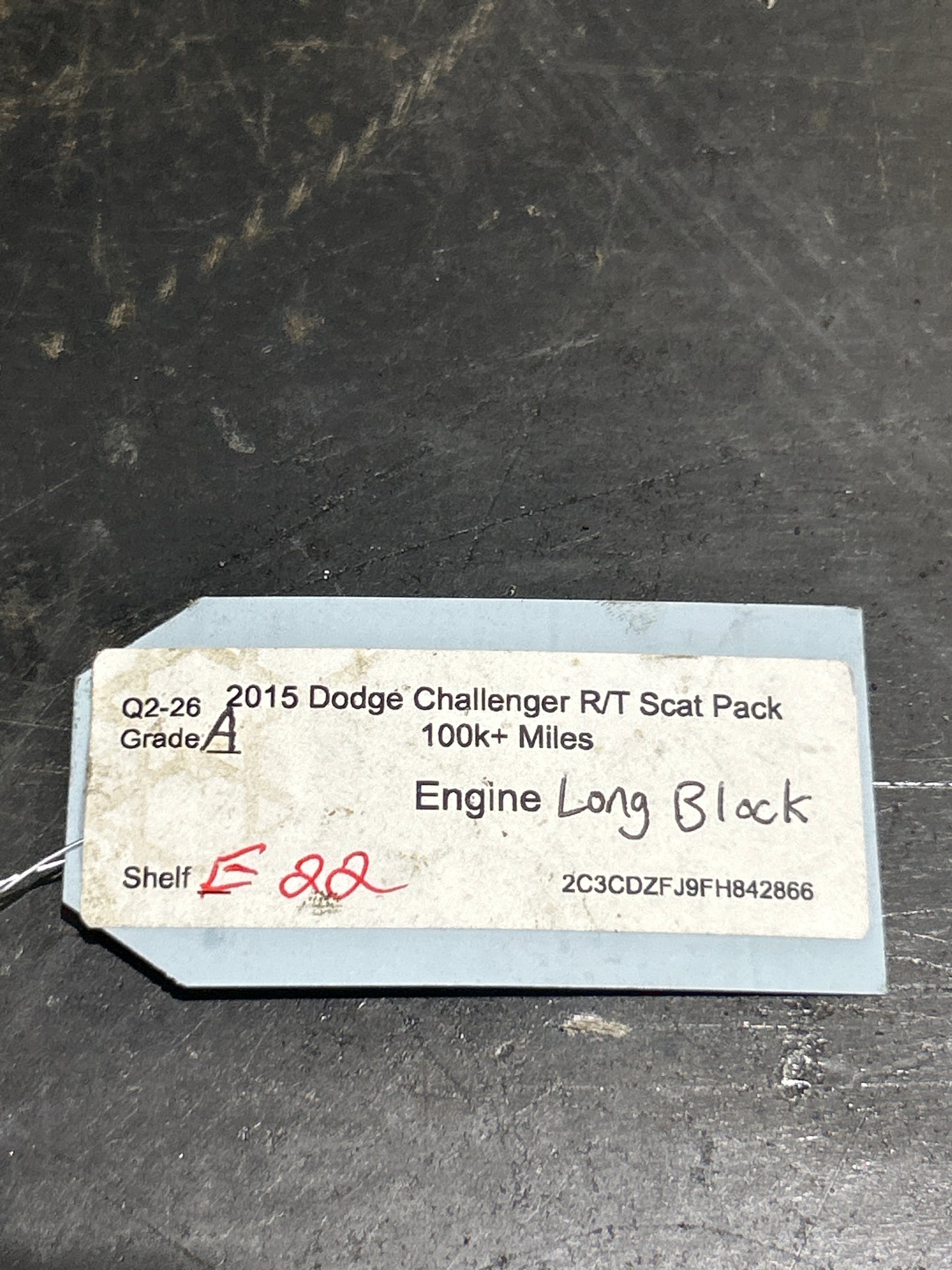 OEM Challenger Charger Scat Pack 6.4L Hemi BGE Engine Long Block