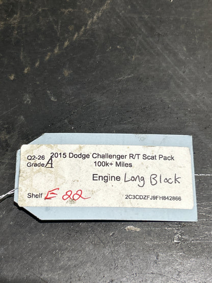 OEM Challenger Charger Scat Pack 6.4L Hemi BGE Engine Long Block
