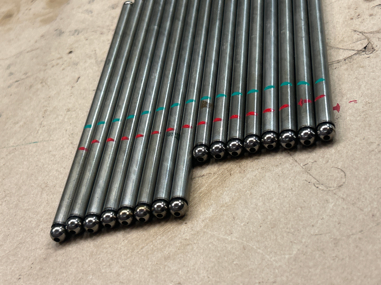 2006 - 2010 JEEP GRAND CHEROKEE SRT8 OEM 6.1L HEMI PUSH ROD SET 16PCS