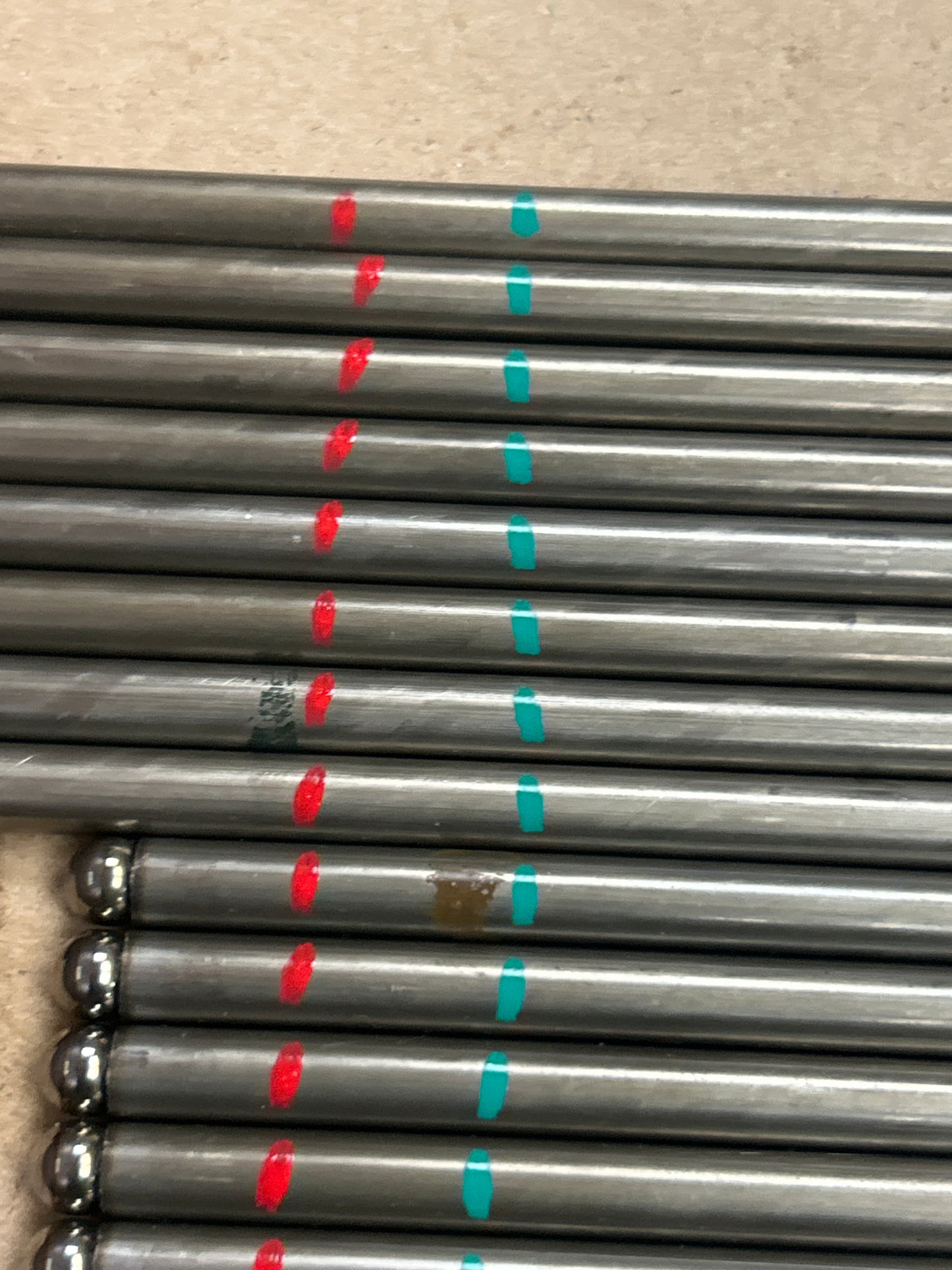 2006 - 2010 JEEP GRAND CHEROKEE SRT8 OEM 6.1L HEMI PUSH ROD SET 16PCS