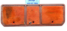 1970-1979 Corvette C3 Rear Compartment Unit Red Carpet Pile 3 Door storage OEM