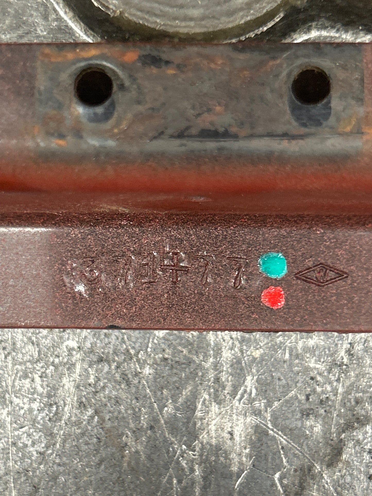 1970-1979 Corvette C3 Rear Compartment Unit Red Carpet Pile 3 Door storage OEM