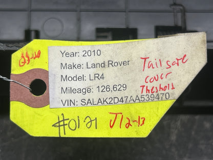 2010 - 2013 LAND ROVER LR4 TRUNK REAR SLIDING CARPET PANEL BEIGE OEM EBZ500011