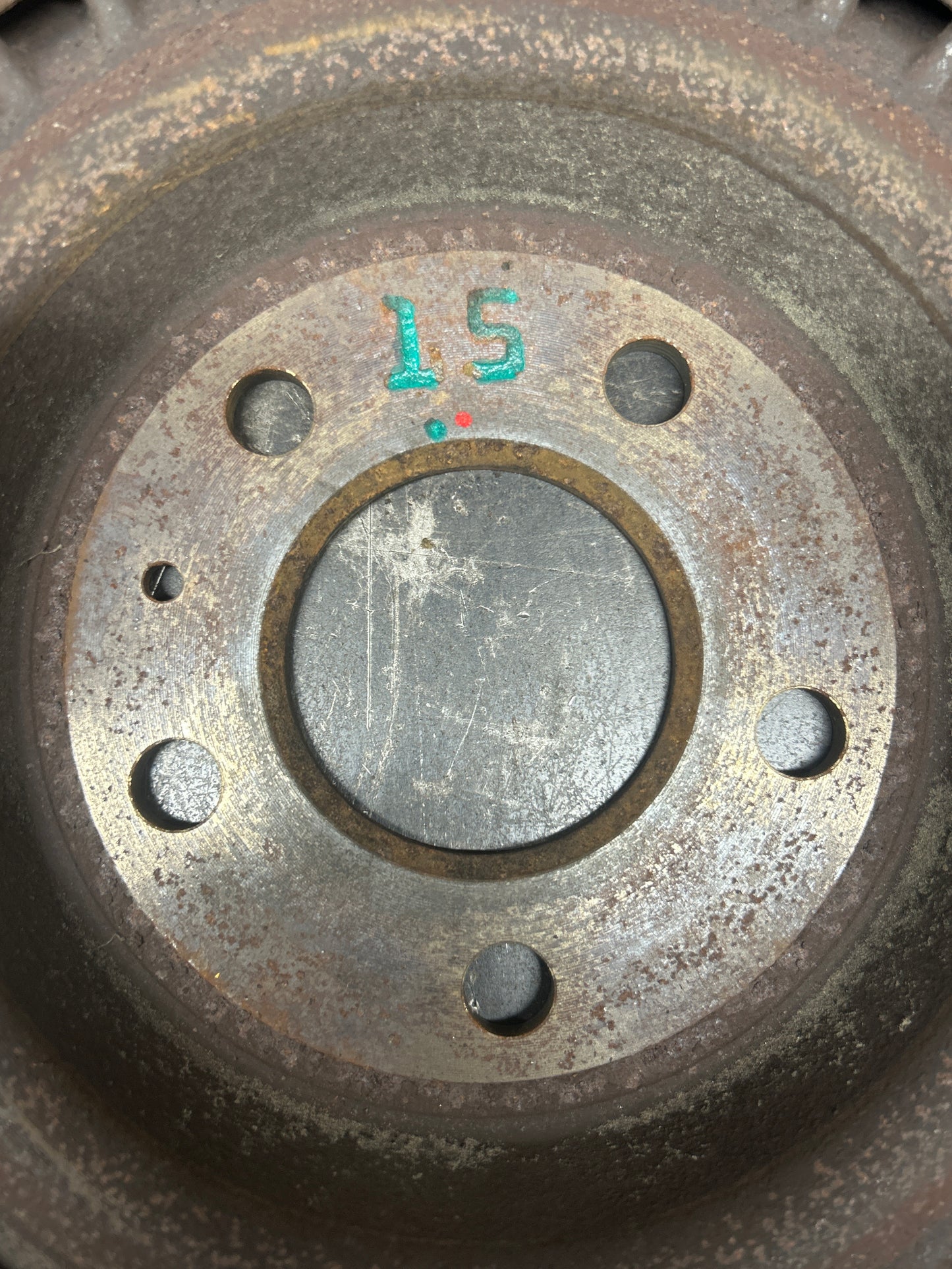 11-14 Audi A8 A8L D4 Rear Left and Rear Right Side Disc Brake Rotor Set OEM