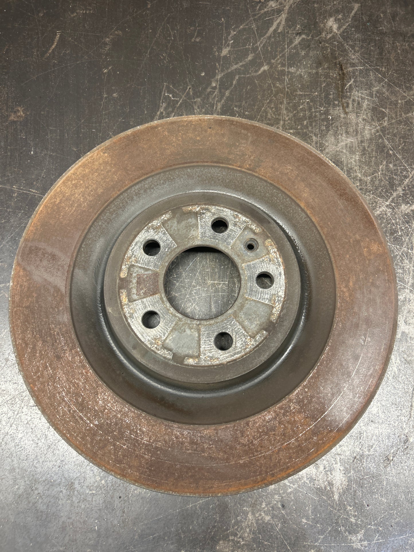 11-14 Audi A8 A8L D4 Rear Left and Rear Right Side Disc Brake Rotor Set OEM
