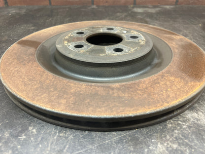 11-14 Audi A8 A8L D4 Rear Left and Rear Right Side Disc Brake Rotor Set OEM