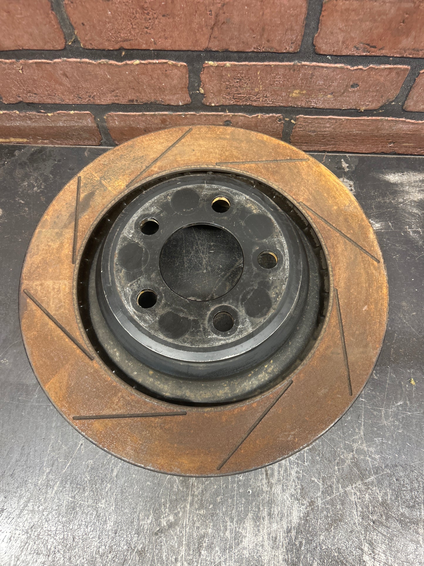 2005-2023 Dodge Charger Challenger Chrysler 300 Rear Slotted Brake Rotor BR5