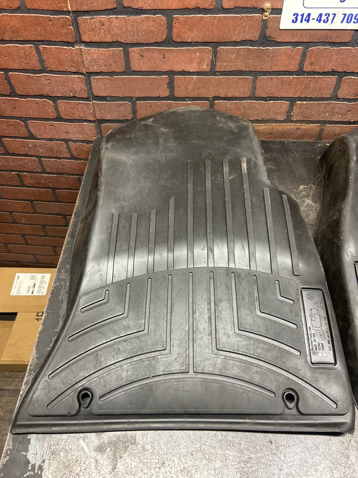 2011-2017 Dodge Challenger WeatherTech 443861 Front - Floor Mat Liner 2pc Set