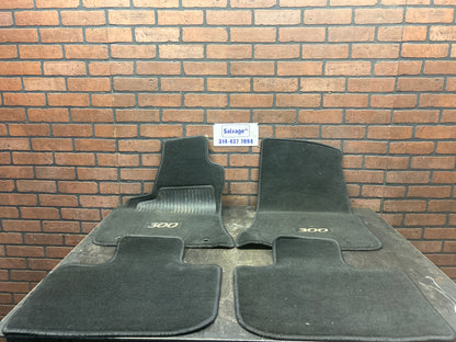 11-23 Chrysler 300 Genuine Mopar Floor Mats Set OEM Carpet Liners Pads Trays