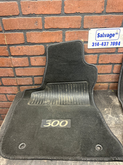 11-23 Chrysler 300 Genuine Mopar Floor Mats Set OEM Carpet Liners Pads Trays