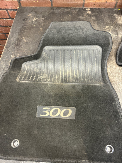 11-23 Chrysler 300 Genuine Mopar Floor Mats Set OEM Carpet Liners Pads Trays